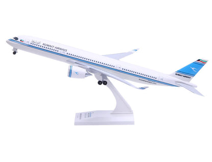 1:200 33CM RISESOON KUWAIT AIRBUS A350-900 Passenger Airplane ABS Plastic Model