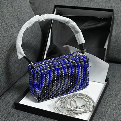 Hobo Bag Women Handbag Shoudler Handbag Hobos Rhinestone Handbag Lady Shiny