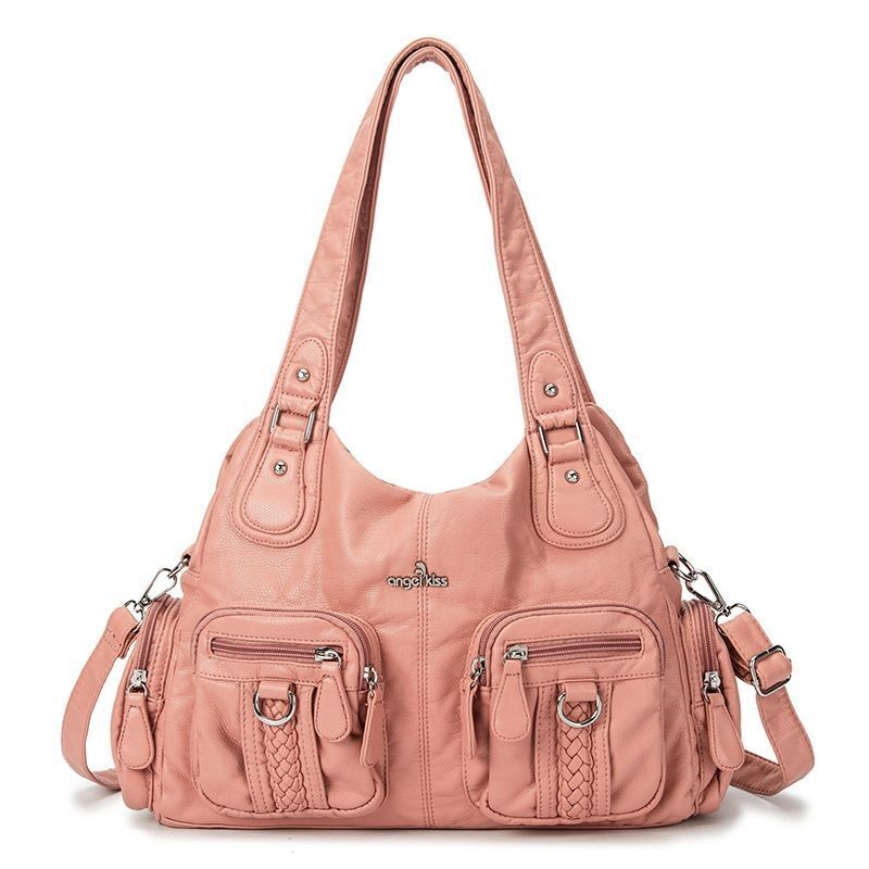 Shoulder Bag Crossbody Multifunctional Handbag Waterproof Purse Traveling Pack