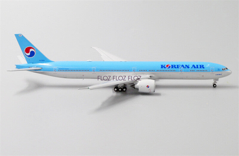 JC WINGS Korean Air for Boeing B777-300ER HL7204 Flaps Down 1:400 Aircraft Model