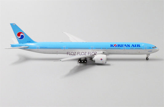 JC WINGS Korean Air for Boeing B777-300ER HL7204 Flaps Down 1:400 Aircraft Model
