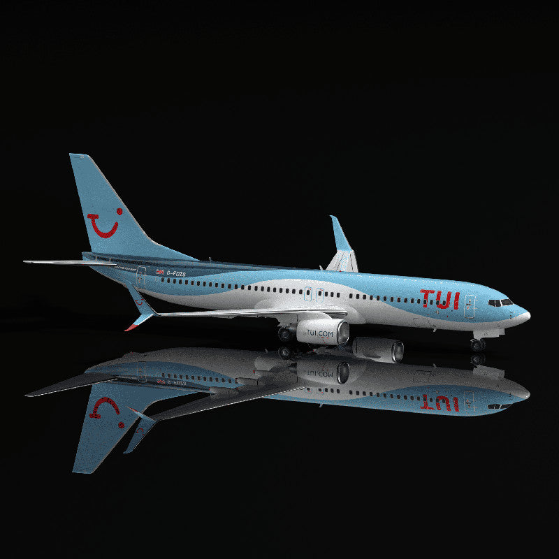 1:400 Aero Polaris TUI Boeing 737-800 Passenger Airplane Diecast Aircraft Model