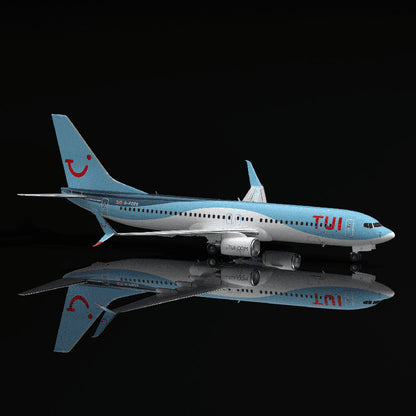 1:400 Aero Polaris TUI Boeing 737-800 Passenger Airplane Diecast Aircraft Model