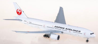 1:200 JC Wings Japan Airlines Flap Down Boeing 777-200ER Diecast Airplane Model