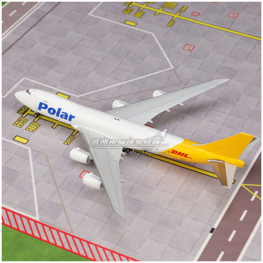 1:400 JC Wings Polar Air Cargo BOEING 747-8F Airplane Diecast Aircraft Model