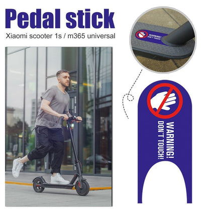 Electric Scooter Modification Decal PVC Sticker Pedal Foot Accessory 140x60x1mm