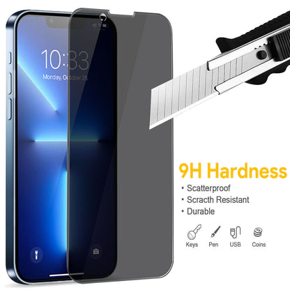 For iPhone 13 Pro/mini/Pro Max Privacy Tempered Glass Anti-Spy Screen Protector