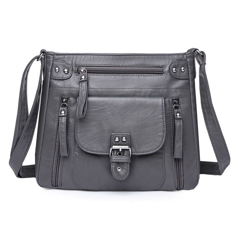 Handbag Women Shoulder Bag Leather Crossbody Messenger Bag Tote Bag Woman Purses