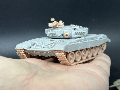3D Printed 1/72/87/144 Russian T-72A Main Battle Tank Unpainted Model Kit-
