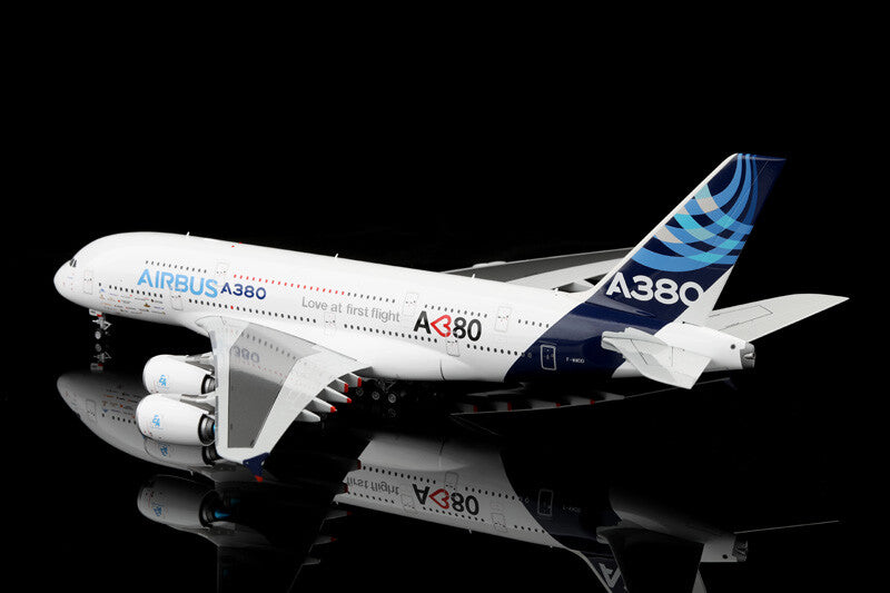 1:200 37CM SQ Wings AIRBUS A380 Passenger Airplane Diecast Plane Aircraft Model
