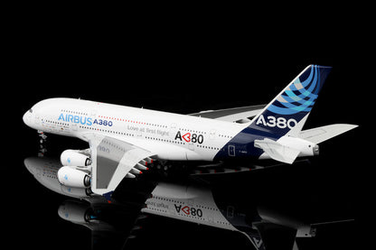 1:200 37CM SQ Wings AIRBUS A380 Passenger Airplane Diecast Plane Aircraft Model