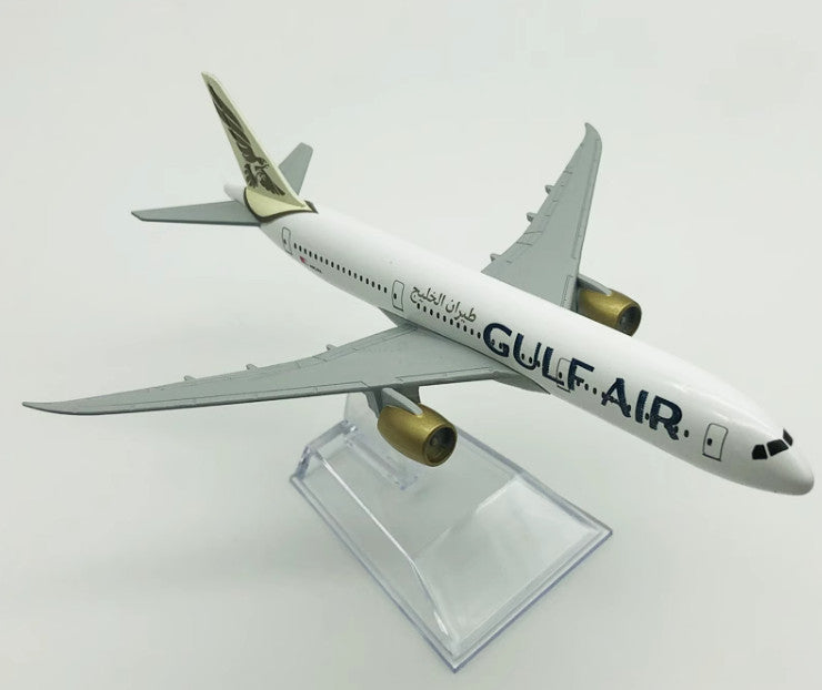 16CM GULF AIR BOEING 787 Passenger Aircraft Plane Diecast Airplane Model