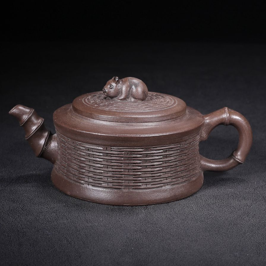 Vintage Chinese Yixing Purple Clay Teapot Zisha Ceremony Collectible Rare Small