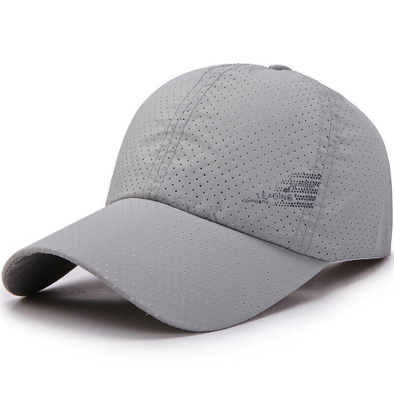 Unisex Quick Dry Baseball Cap Snapback Hat Breathable Sport Summer Outwear Hats