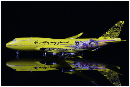 1:400 JC Wings Lee BOEING 747-400 80th Passenger Airplane Diecast Aircraft Model