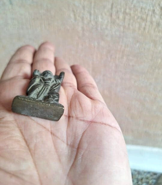 Antique Old Vintage Lord Hanuman Ji Brass Idol Collectible Figurine statue