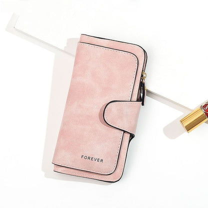 Wallets Fashion Wristlet Handbags Long Money Bag Zipper Coin Purse Cards Clutch