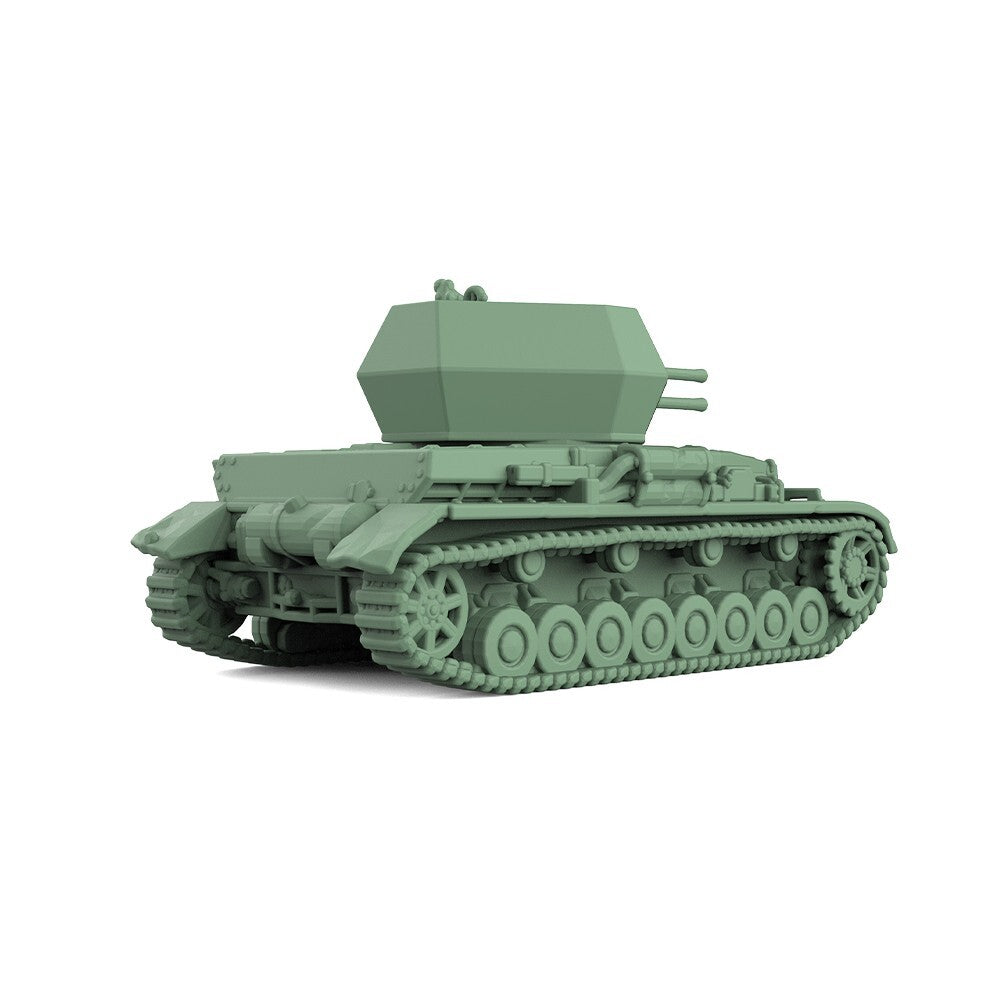 SS481 1/200/350/700 Model German Wirbelwind Self-Propelled Anti-Tank Gun