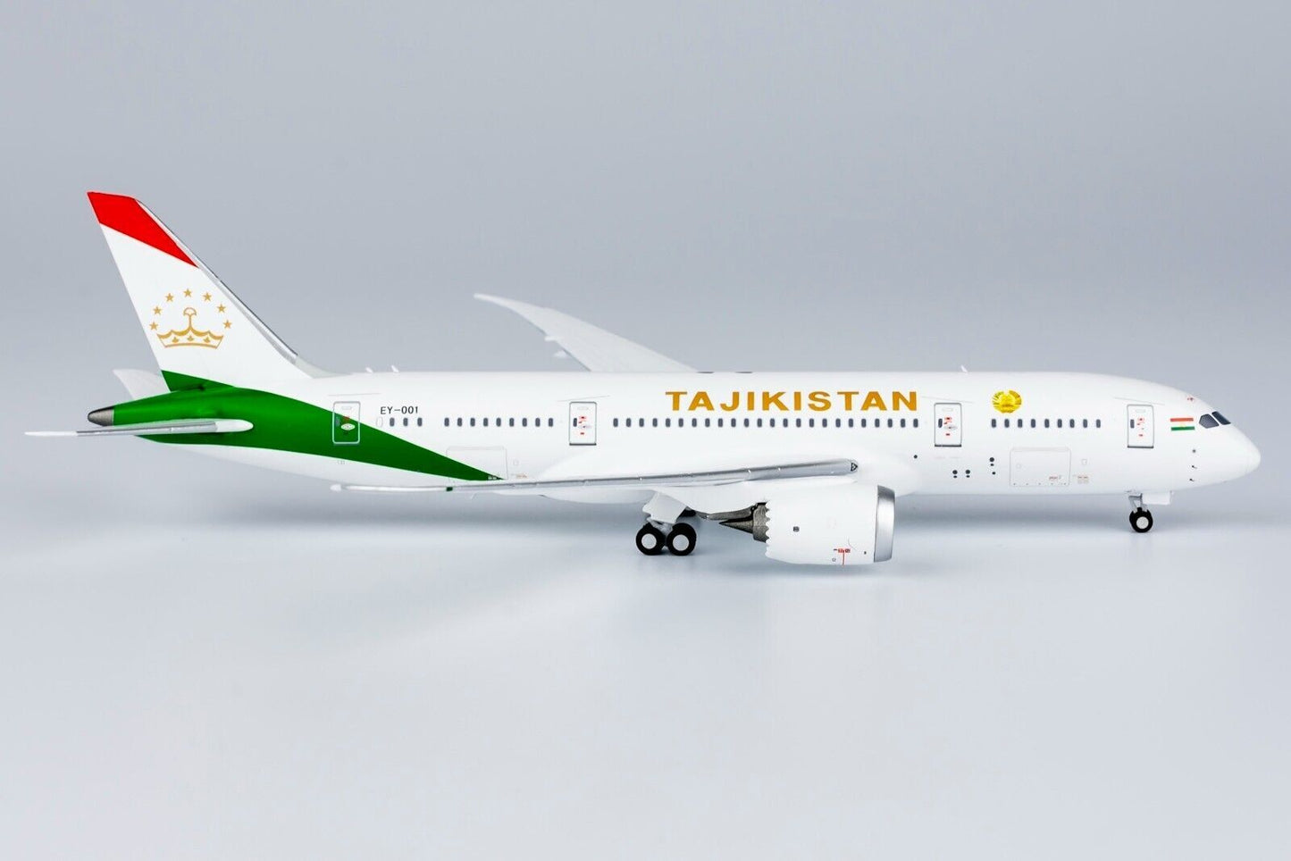 1:400 NG Model TAJIKISTAN BOEING 787-8 Passenger Aircraft Diecast Airplane Model