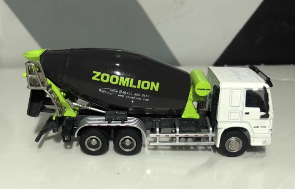 1:100 ZOOMLION ZLJ5253GJBHE Mixer Vehicle Diecast Truck Model Collection