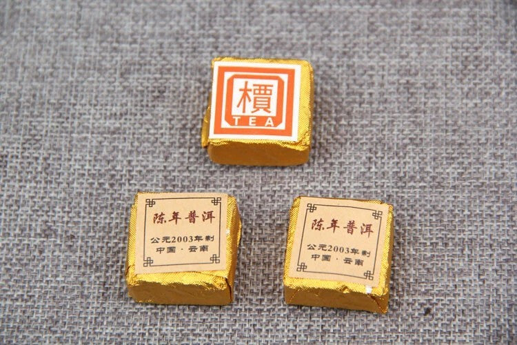 500g YunNan Chen Xiang Cooked Pu'er Tea Ripe Puerh Mini Tuo Tea Puer Brick tea