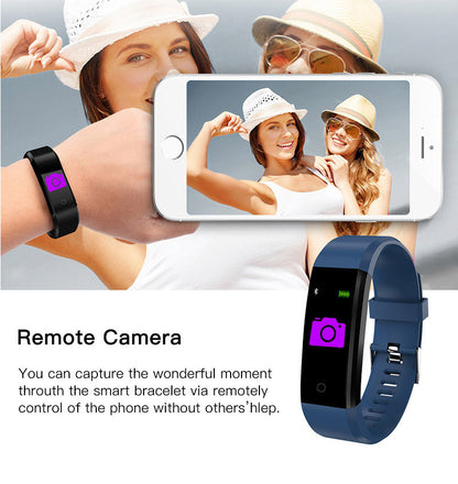 USA Sports Fitness Tracker Watch Heart Rate Blood Pleasure Activity Monitor Lot