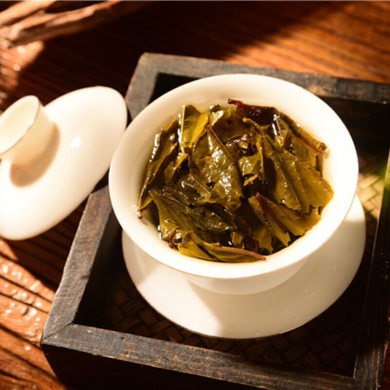 Organic 500g Yunnan Old Pu-Erh Tea Ancient Tree Big Leaf Raw Tea Brick Green Tea