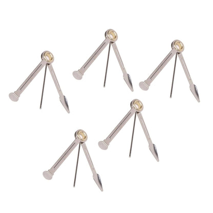 5PCS New 3 In 1 Metal Multifunctional Clean Tool Accessories For Smoking Pipe