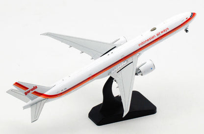 1:400 JC WINGS Indonesian Airways BOEING 777-300ER Passenger Plane Diecast Model
