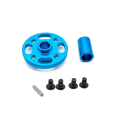 RC Gears High-Speed Metal Gear Aluminum Kit for TAMIYA TT-02 RC Crawler Car 63T