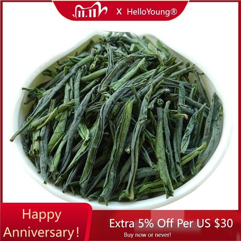 Chinese Early Spring Ecology Loose Tea New Lu An Gua Pian Organic Green Tea-