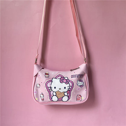 Kuromi My Melody Pompompurin Cinnamoroll PU Crossbody Shoulder Bag Shoulder Bag