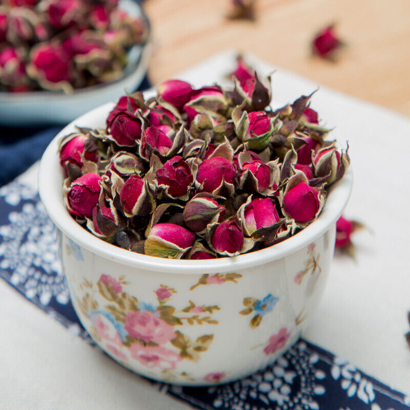Premium Organic Imperial Dried Red Rose bud Tea * Rose flowers Tea