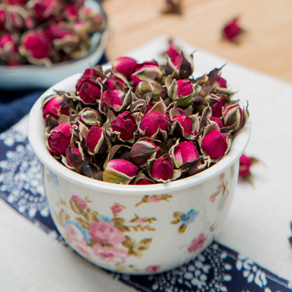 Premium Organic Imperial Dried Red Rose bud Tea * Rose flowers Tea