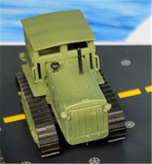 EASY MODEL Russian S-65 Tractor j Army green 1/72 FINISHED MODEL TANK