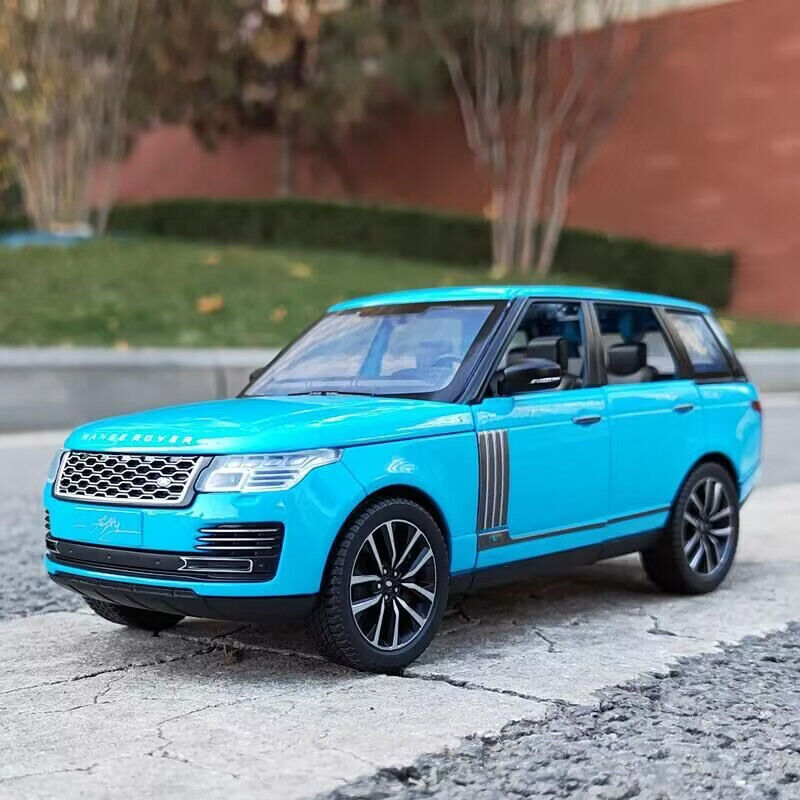 Range Rover Sports SUV Diecast Model Car 1:24 Vehicle Toys Sound &Light Gift