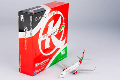 1:400 NG Model Kenya Airways BOEING 737-800 Passenger Aircraft Diecast Model