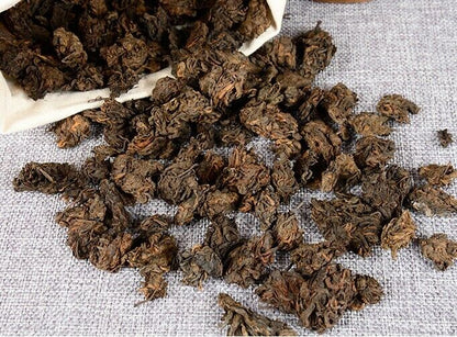 Yunnan Youle Mt. Ancient Six Famous PU ERH Ripe Tea, Old Lao Cha Tou puerh tea