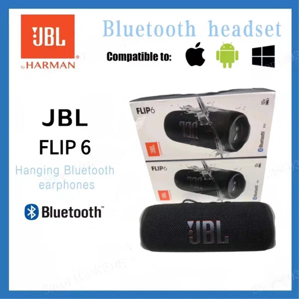 JBL Flip 6 Bluetooth Speaker Waterproof Portable Bass