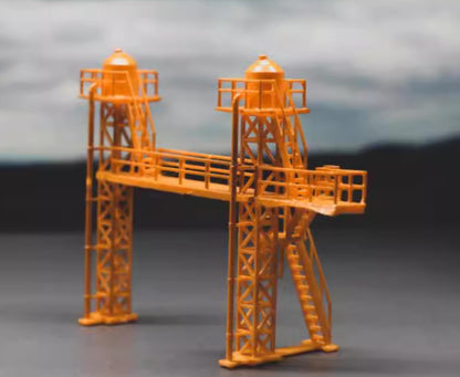 1/160 Train Model Scene N21 Fuel Station Model