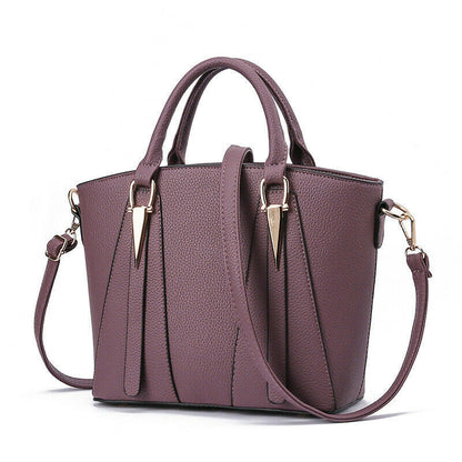 New Women's Ladies Handbags PU Leather Shoulder Messenger Cross Body Bag