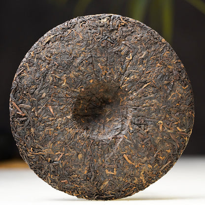 Zhangcha Bulang Chun * 2019 CHINATEA Puer Tea Ripe Yunnan Chi Tse Beeng Cha 357g