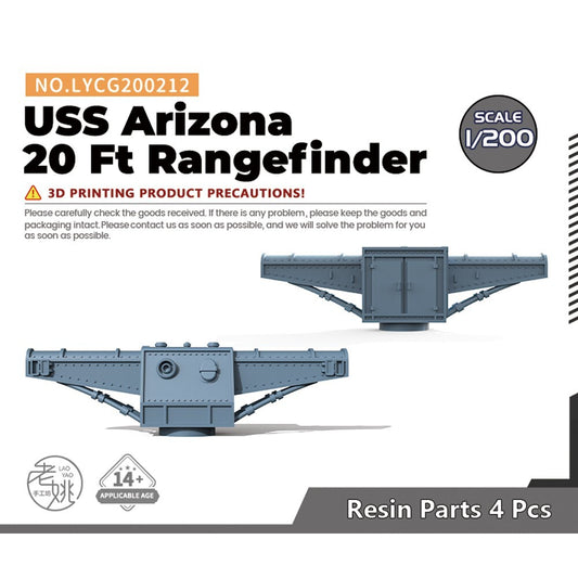 Yao's Studio LYCG200212 1/200 Model Upgrades USS Arizona 20 Ft Rangefinder 4pcs