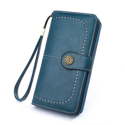 Wallet Synthetic Leather Money Bag Clutch Leisure Purse Style Wallets Long Coin