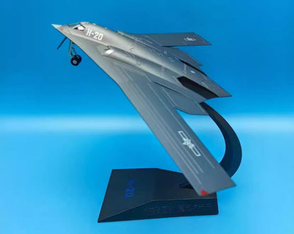 1:160 32CM H-20 Strategic stealth bombers Fighter Plane Diecast Aircraft Model