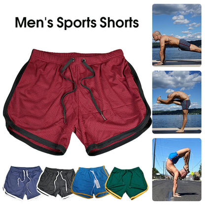 Men's Running Shorts Sports Fitness Short Pants Quick Dry Gym Shorts