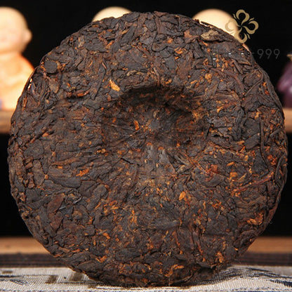 100g Ripe Pu'er Tea Cake Yunnan Classic Old Taste Fermented Aged Tea