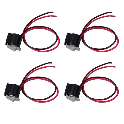 4pcs W10225581 Defrost Thermostat Replace W10260437 Part For KitchenAid