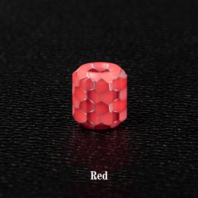 Luminous Resin Snakeskin Knife Pendant EDC Paracord Lanyard Keychain Accessories