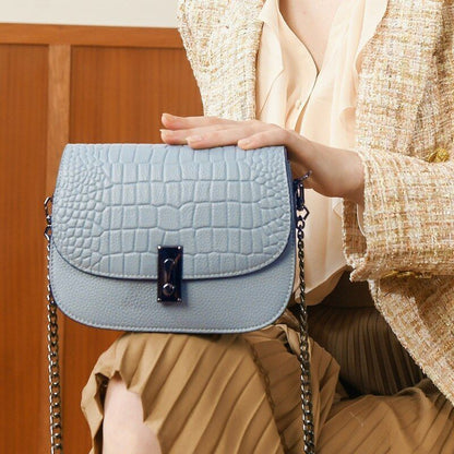 Genuine Leather Bag Fashion Purses Women Shoulder Bags Crossbody 20.5*8.5*14 CM